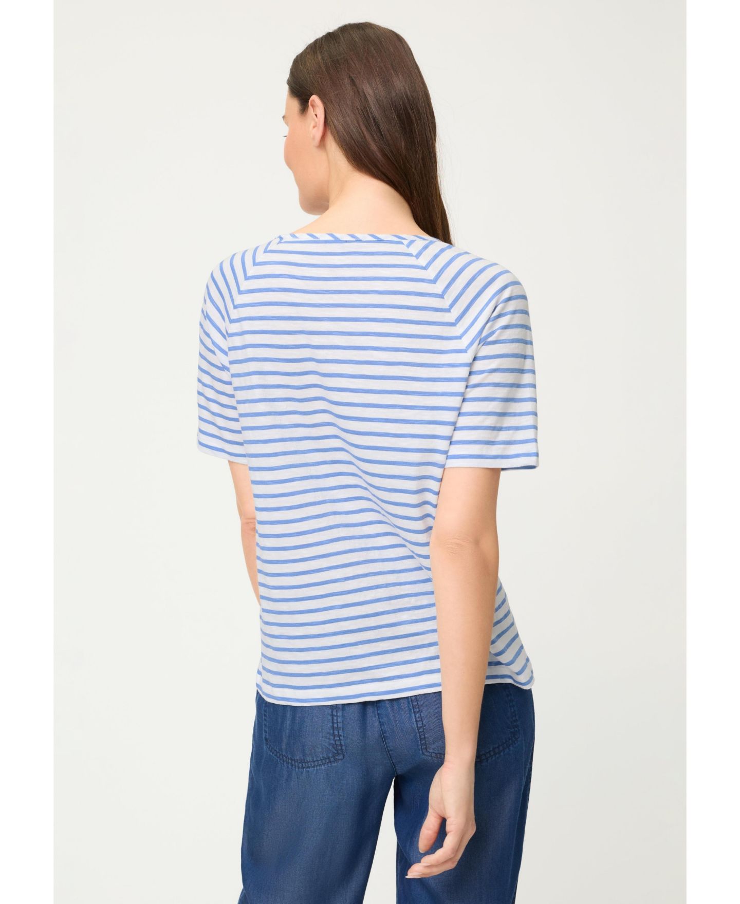 Женская футболка Olsen Sequin Floral Stripe — фото 2