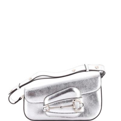 Small Horsebit 1955 Asymmetric Shoulder Bag Leather