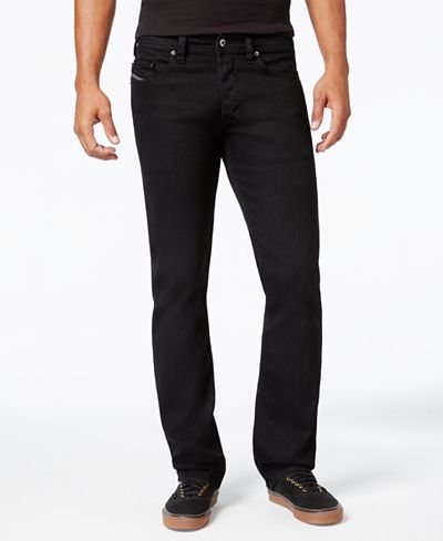Diesel Men's Safado Z886 Straight-Fit Black Jeans - Jeans - Men - Macy's