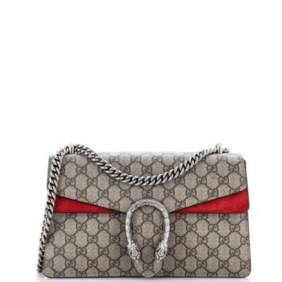 Small Dionysus Bag GG Coated Canvas