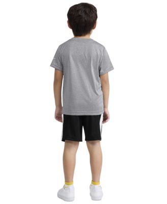 Boys' 4-7 Dri-FIT Swoosh T-Shirt and Shorts, 2-Piece Set