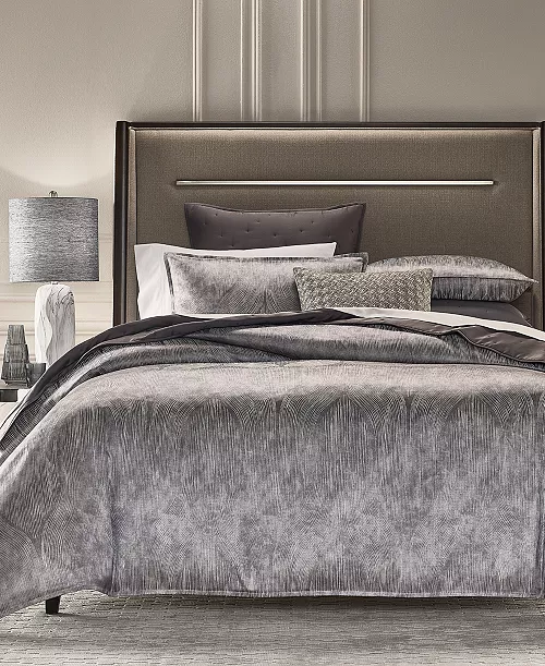 Hotel Collection Linear Ogee 3-Pc. Comforter Sets