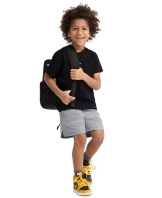 Boys' 4-7 Dri-FIT Crewneck Jersey T-Shirt and Mesh Shorts, 2-Piece Set