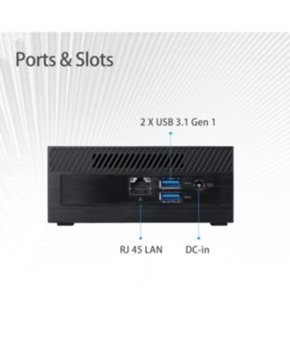 ExpertCenter Mini Desktop Intel Celeron 12GB RAM Intel UHD Graphics 64GB eMMC + 512GB SSD Storage Windows 11 Pro