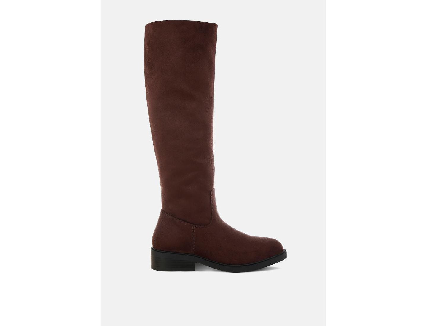 Женские ботинки London Rag Chiru Round Toe Microfiber Calf, цвет: Коричневый — фото 2