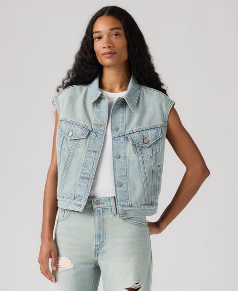 Женские жилеты Levi's Women's Premium Shrunken Vest