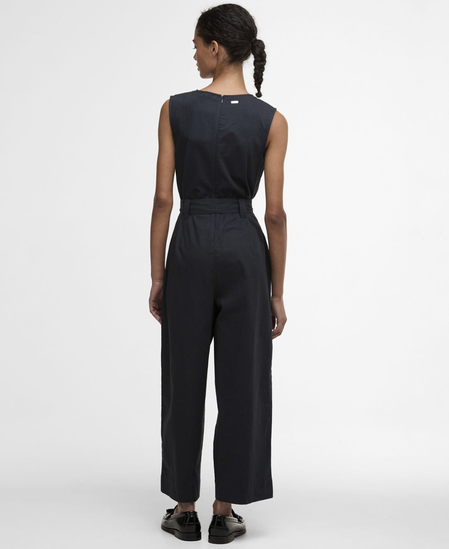 Женский комбинезон Barbour Gabby Sleeveless Jumpsuit, цвет: Тёмный тёмно-синий — фото 5