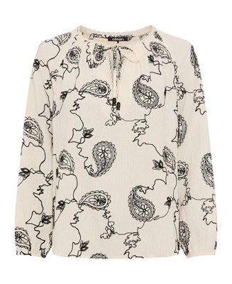 Women's Embroidered Tunic Blouse