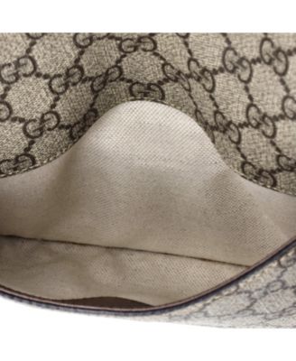 Small Neo Vintage Flap Messenger GG Coated Canvas