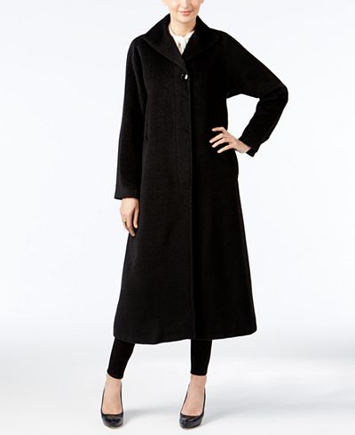 Jones New York A-Line Maxi Coat