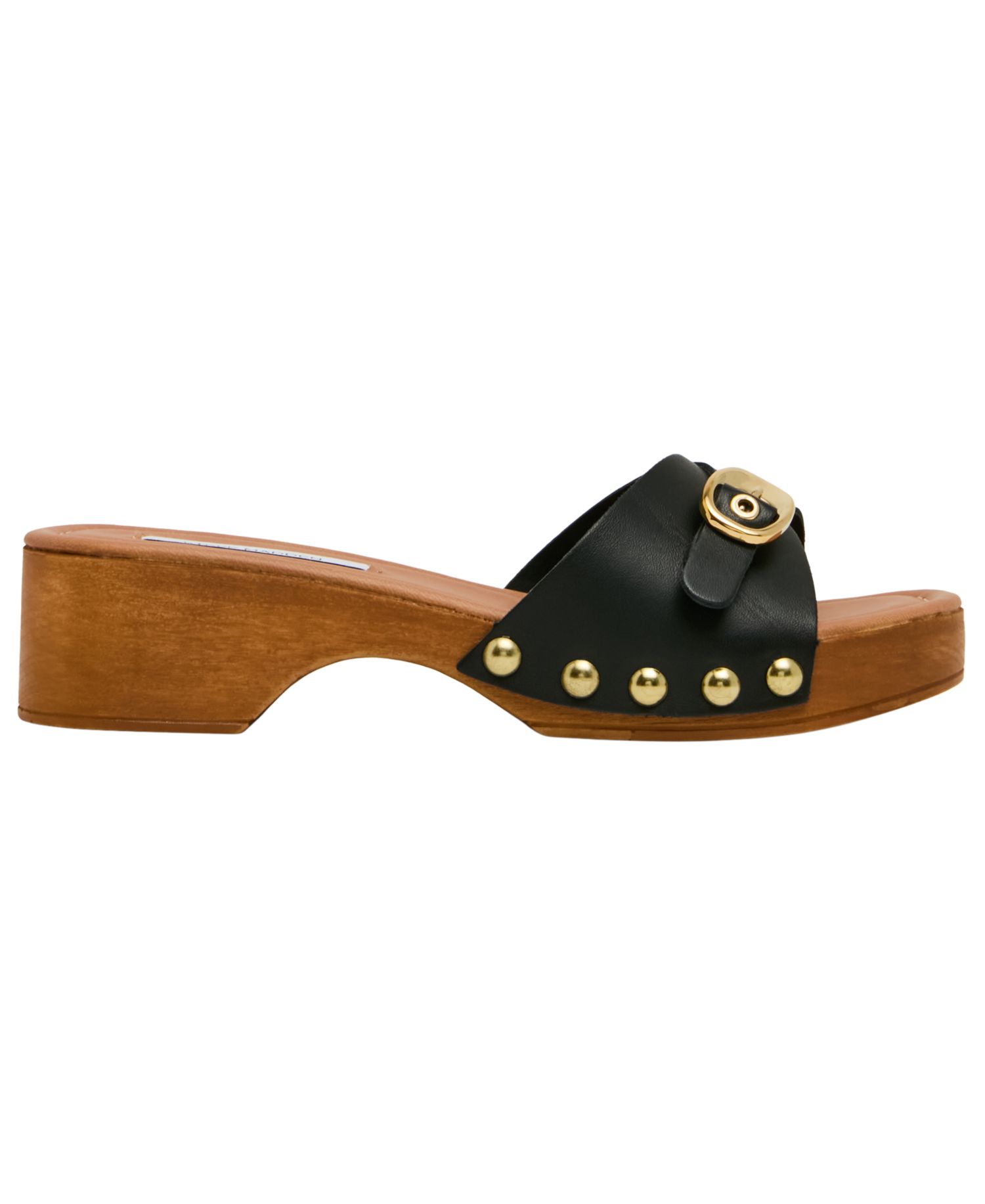 Women's Fredi Wooden Slip-On Slide Sandals