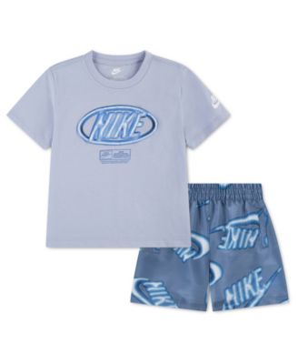 Toddler Boys' 2T-4T Sportswear Club Short-Sleeve T-Shirt and Shorts, 2-Piece Set