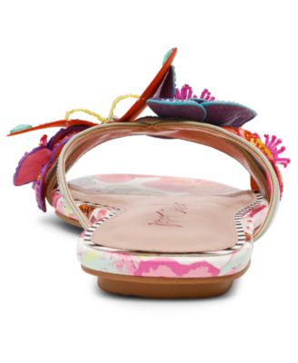 Women's Nicolle Flower Flat Sandals