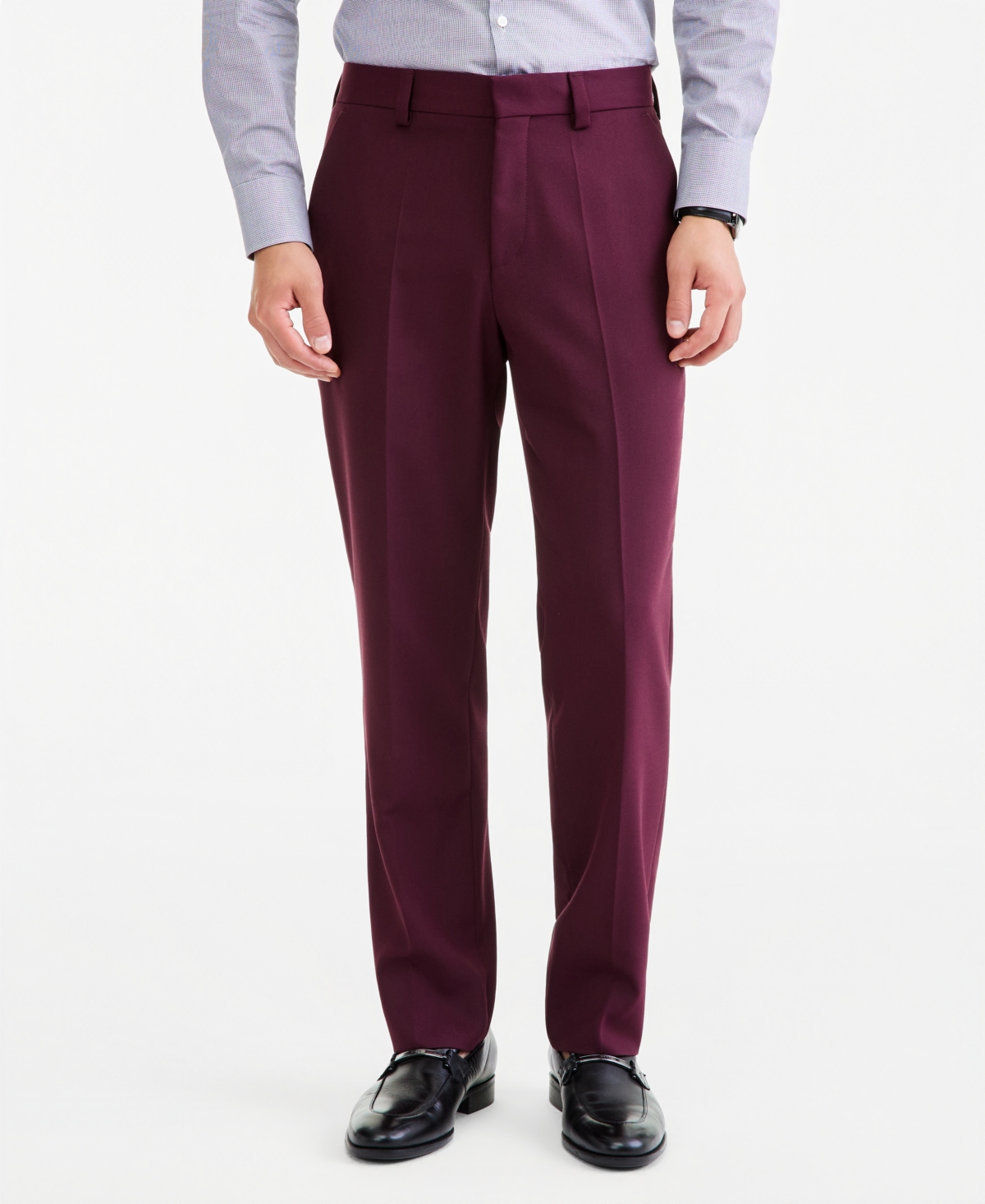 Hugo by Boss Men's Modern-Fit Solid Suit Pants