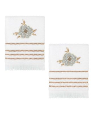 Camille 2-Pack Cotton Hand Towel Set