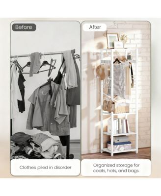 Expandable Over Toilet Storage Rack Metal 3 Tier Bathroom Organizer Shelf