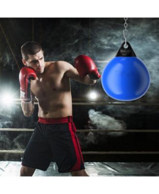 18 Inch 110 Pound Heavy Punching Water Aqua Bag with Adjustable Metal Chain