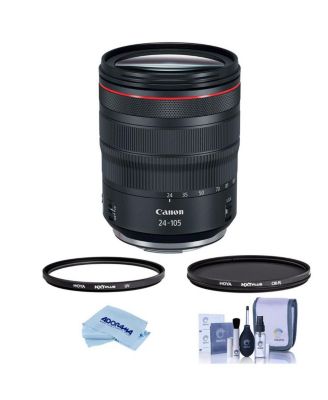 RF 24-105mm f/4 L IS USM Zoom Lens - U.S.A. Warranty - Bundle With Hoya NXT Plus 77mm 10-Layer HMC UV Filter, HOYA 77mm NXT Circular Polarizer