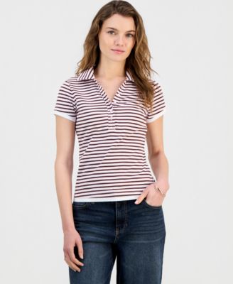Juniors' Layered-Look Polo Shirt