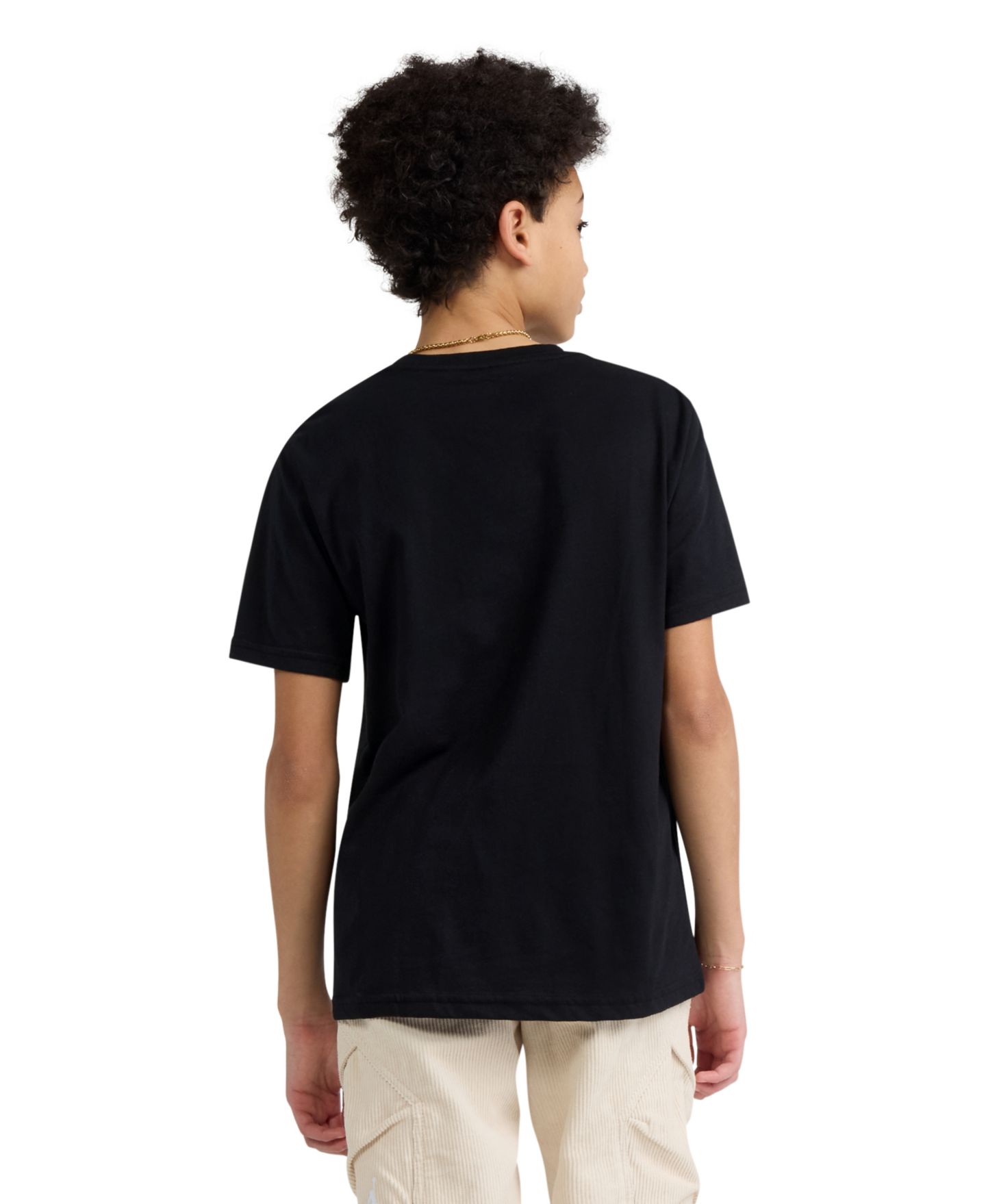 Футболка Jordan Arched Swish 23 Short-Sleeve T-Shirt для мальчиков, цвет: Чёрный — фото 3