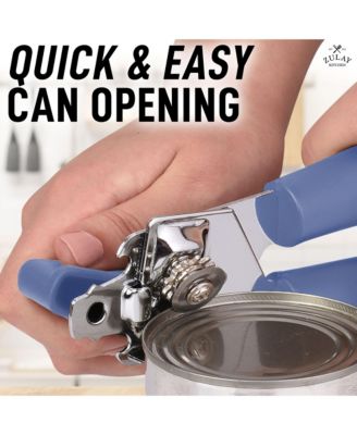 Heavy Duty Can Opener Wide Grip Smooth Edge Cut with Comfortable Grip