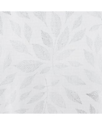 Bexley Foil Jacquard Polyester Window Curtain Grommet Panel 52" x 84"