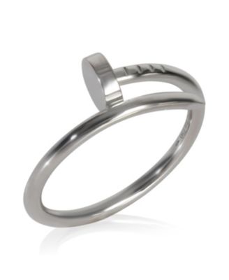 White Gold  Small Model Juste Un Clou Ring