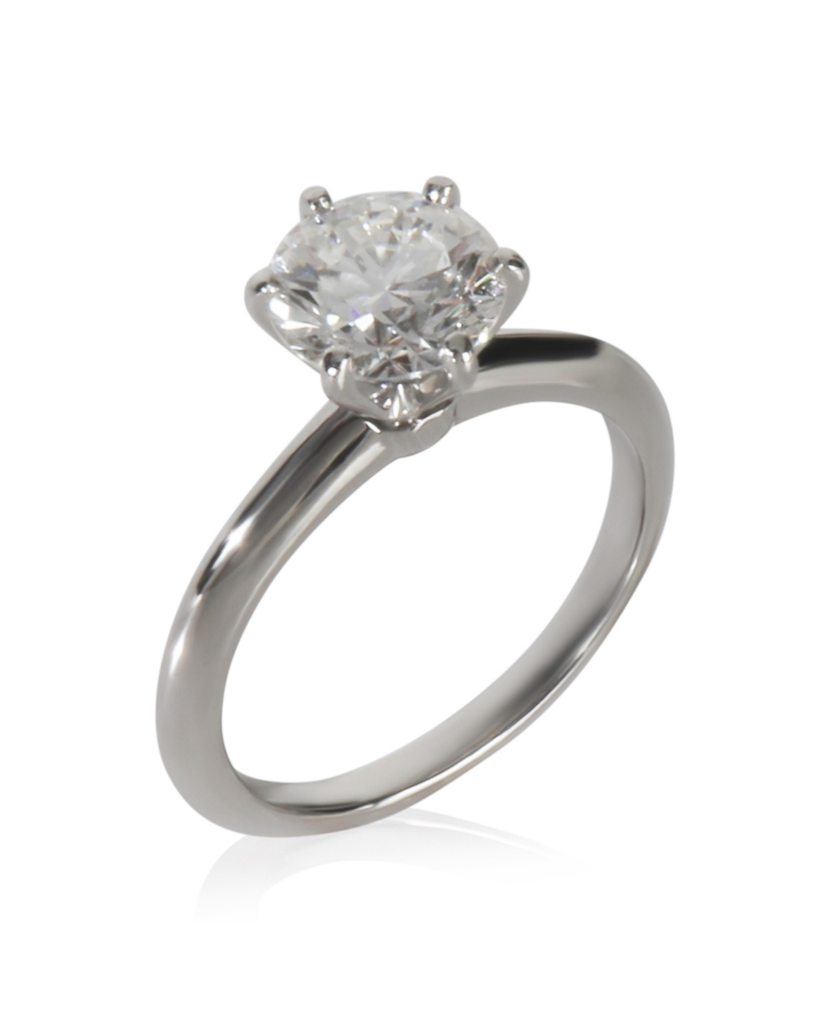 Pre-Owned Tiffany & Co ct Round Brilliant Diamond Engagement Ring