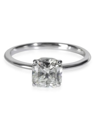 1.3 ct Cut Cornered Square Cut Diamond Tiffany True Solitaire