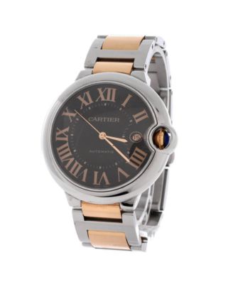 Ballon Bleu de Cartier Automatic Watch in Stainless Steel and Rose Gold 42mm
