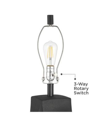 Aidan 31" High Modern Ceramic Table Lamp with Dimmer