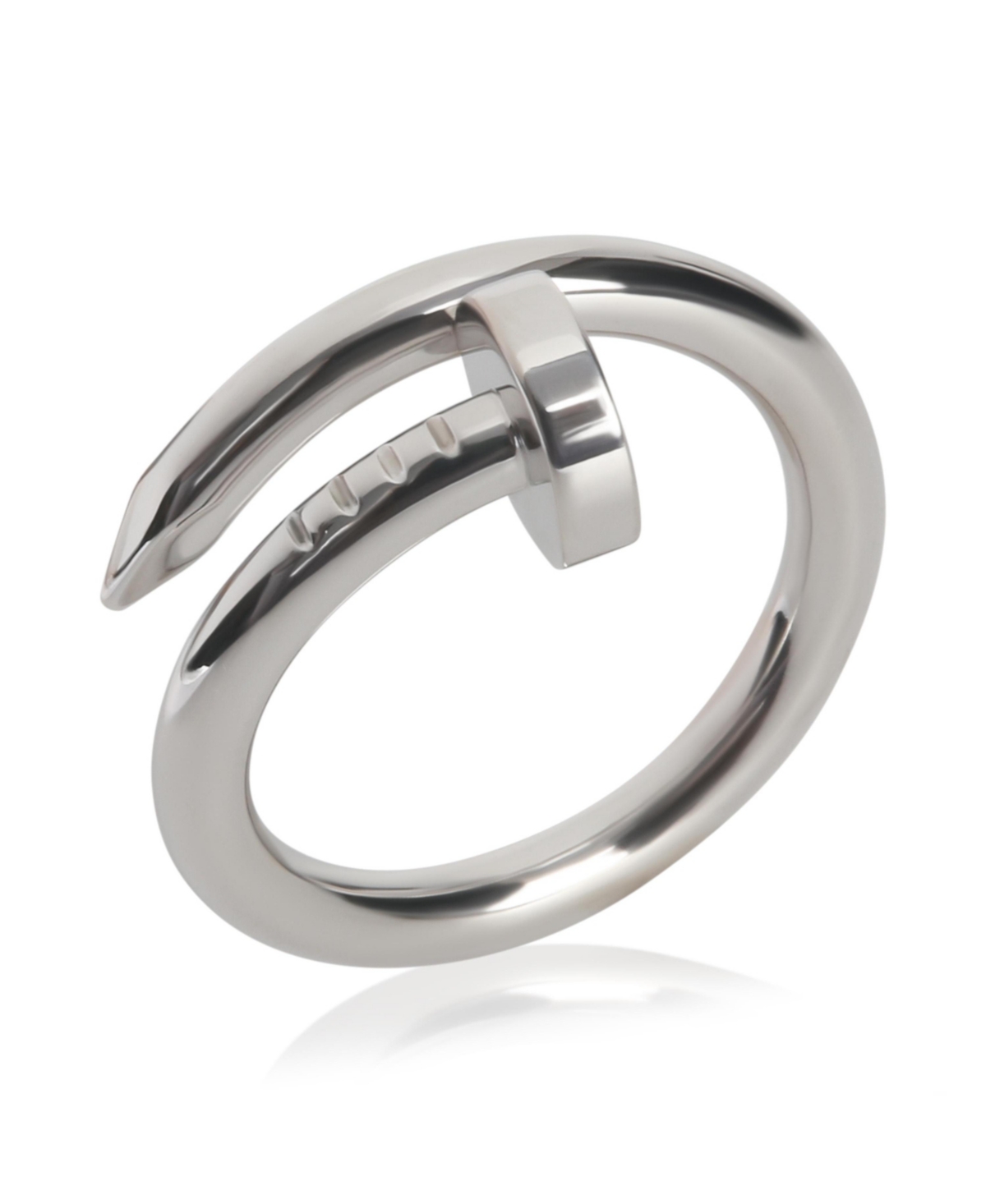 Pre-Owned Cartier White Gold Juste Un Clou Ring