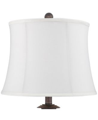 Horace 25.25" Tall Rustic Table Lamps, Set of 2