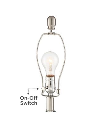 Modern Table Lamp with USB Charging Port 24 3/4" High Sea Foam Ceramic Oatmeal Drum Shade for Living Room Desk Bedroom