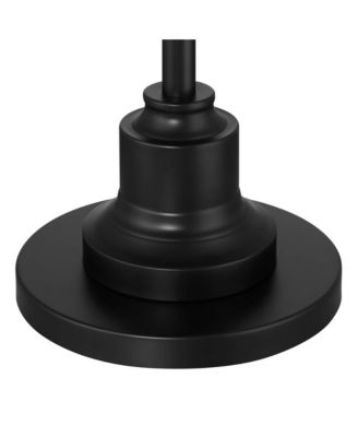 Spenser Traditional 58" Tall Standing Floor Lamp Skinny Pole Pull Chain Satin Metal Living Room Bedroom House