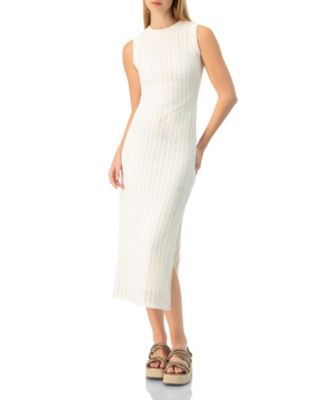 Women's Long Knitted Sleeveless Dress