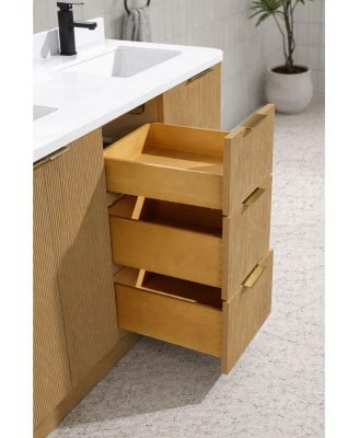 Calamigo 55" Bathroom Vanity Oak