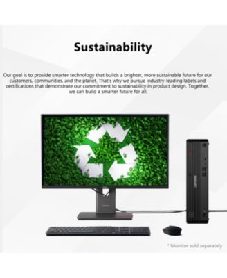 ThinkCentre M70s SFF Desktop Intel Core Ultra 7 64GB RAM Intel Graphics 2TB SSD Storage Windows 11 Pro