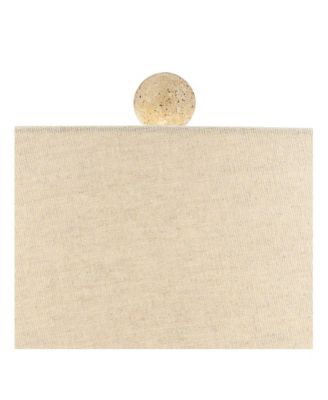 Sandstone Gourd 27" Tall Farmhouse Rustic Modern Table Lamp Bro Living Room Bedroom Bedside