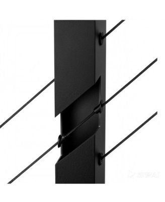 60PCS Cable Railing Rubber Grommets 30 Degree Sleeves for 1/8" to 3/16"