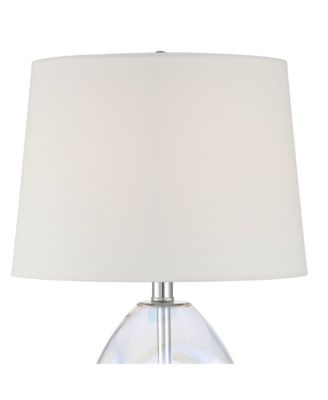 Daniella 24 3/4" High Clear Iridescent Glass Table Lamp Set of 2