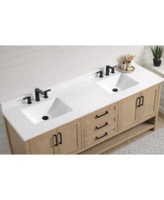Venice 72" Bathroom Vanity Oak