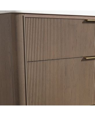 Aria 36" Bathroom Vanity Smoked Oak