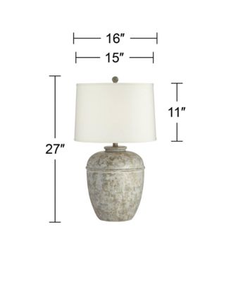 Otero 27" Tall Jug Farmhouse Rustic Country Cottage Table Lamps Set of 2