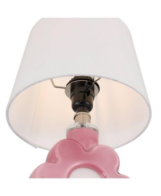 Stuart High Glass Flower Accent Table Lamp