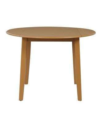 3-Piece Folding Round Dining Table Set, 2-Chair Kitchen Nook Set