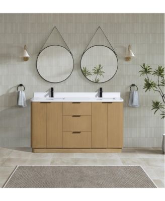 Calamigo 60" Bathroom Vanity Oak