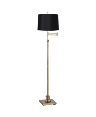 Modern Swing Arm Floor Lamp Adjustable Height 70" Tall