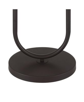 Deva Modern 61" Tall Standing Floor Lamp Side Table Pull Chain Metal Living Room Bedroom House Reading Office