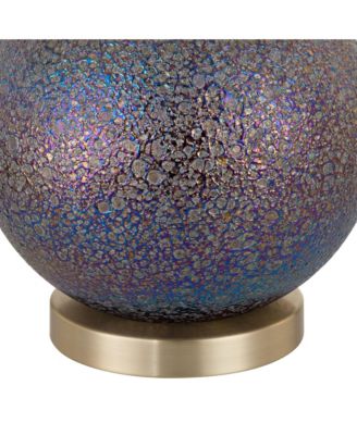 Pia 7 1/2" High Mosaic Glass Globe Accent Lamp